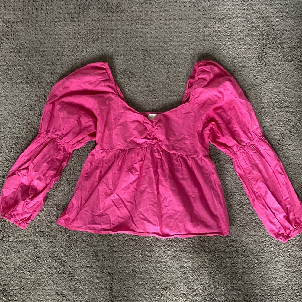 Altered State Long Sleeve Baby Doll Top